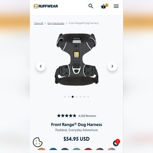 Ruffwear Front Range Harness- XXS